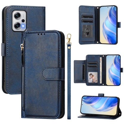Multi-Card Slots Zipper Wallet Leather Phone Case, For Redmi Note 11 4G / 11S 4G / 12S Global, For Redmi A1+ / A2+, For Redmi Note 12 4G Global, For Redmi A1 4G / A2 4G, For Redmi Note 12 Explorer / 12 Pro+ 5G, For Redmi Note 12 Pro Speed / 12 Pro 5G  ...