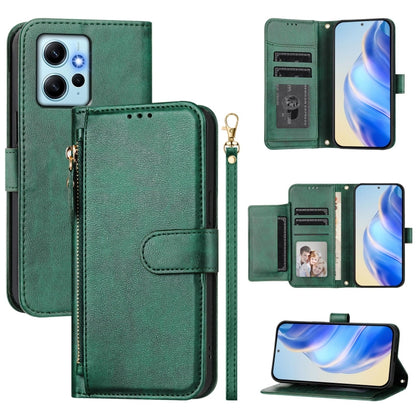Multi-Card Slots Zipper Wallet Leather Phone Case, For Redmi Note 11 4G / 11S 4G / 12S Global, For Redmi A1+ / A2+, For Redmi Note 12 4G Global, For Redmi A1 4G / A2 4G, For Redmi Note 12 Explorer / 12 Pro+ 5G, For Redmi Note 12 Pro Speed / 12 Pro 5G  ...