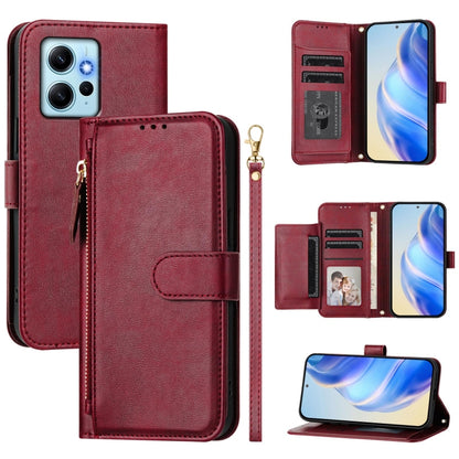 Multi-Card Slots Zipper Wallet Leather Phone Case, For Redmi Note 11 4G / 11S 4G / 12S Global, For Redmi A1+ / A2+, For Redmi Note 12 4G Global, For Redmi A1 4G / A2 4G, For Redmi Note 12 Explorer / 12 Pro+ 5G, For Redmi Note 12 Pro Speed / 12 Pro 5G  ...