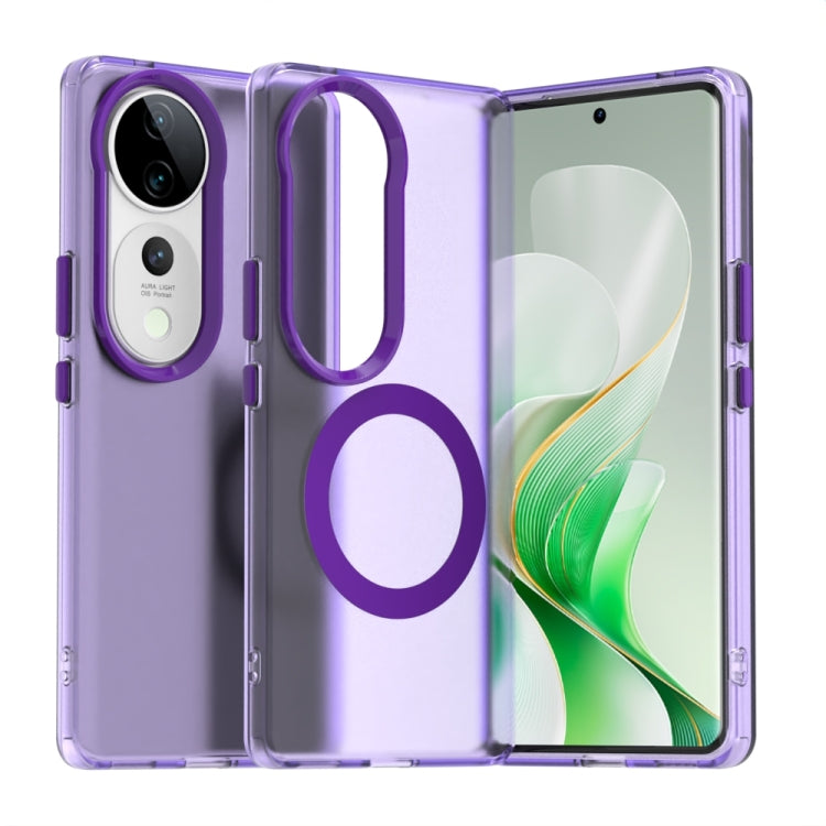 Candy Magsafe PC Hybrid TPU Phone Case, For vivo S19, For vivo Y200 Pro