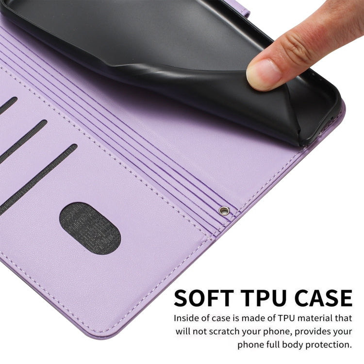 Embossed Kitten Phone Leather Case with Lanyard, For Xiaomi Poco M3 Pro 5G