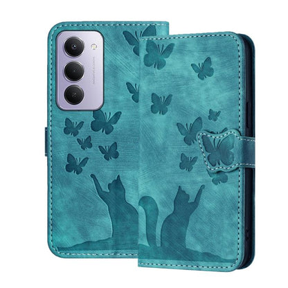 Butterfly Cat Embossing Flip Leather Phone Case, For Redmi Note 17 5G / 4G Global 169.7mm, For Redmi Note 17 Pro Max 5G Global 163.4mm, For Redmi Note 17 Pro 5G Global 163.5mm, For Redmi 17 5G / 4G Global 170mm, For Redmi Note 15 Pro+ 5G Global 163.3mm...
