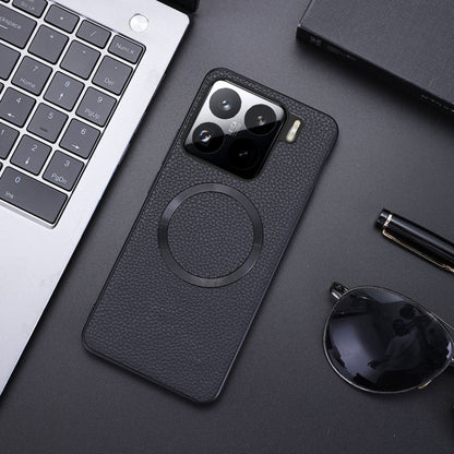 Black textured phone case with MagSafe-style circular ring, camera cutouts, slim fit