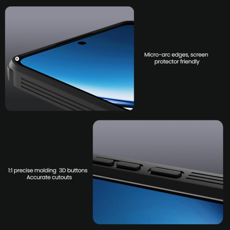 Blue phone case with textured sides, precise button cutouts, and screen-protector friendly edges