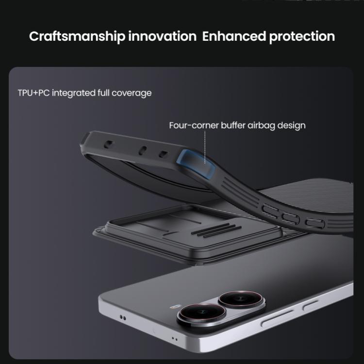 Phone case with corner air-bag design and raised TPU+PC protection