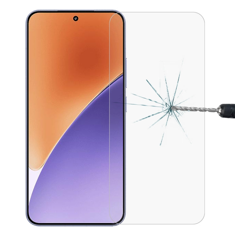 Tempered glass screen protector film for Xiaomi 15, clear with full-screen coverage