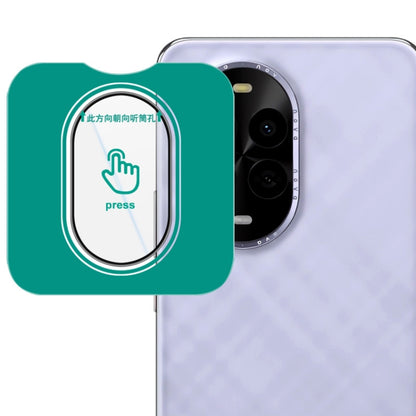Rear camera lens film with self-positioning guide, clear glass cover for phone rear lenses