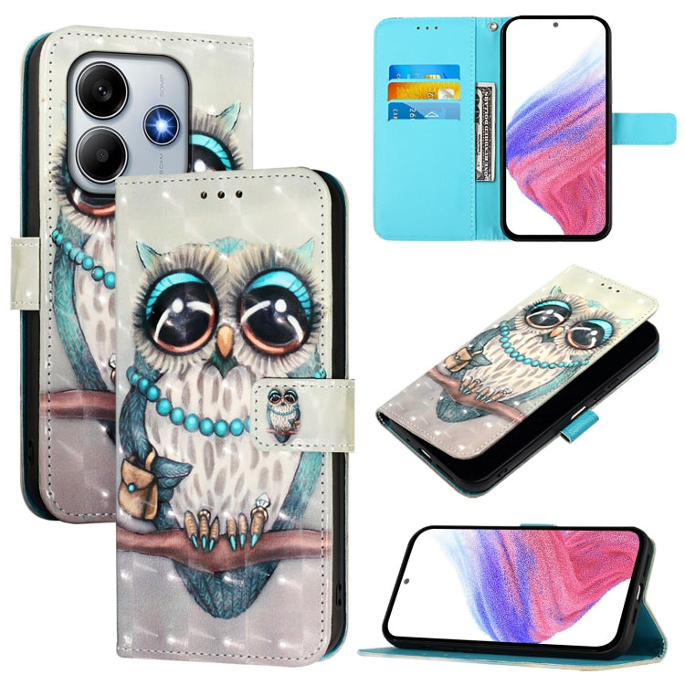 3D Painting Horizontal Flip Leather Phone Case, For Redmi 15a 5G, For Redmi Turbo 5 / Poco X8 Pro 5G, For Redmi 15 5G Global / 15 4G SEA 169mm, For Redmi Turbo 4, For Redmi K80 / K80 Pro, For Redmi Note 14 Pro 4G, For Redmi Note 14 4G 163.25mm         ...