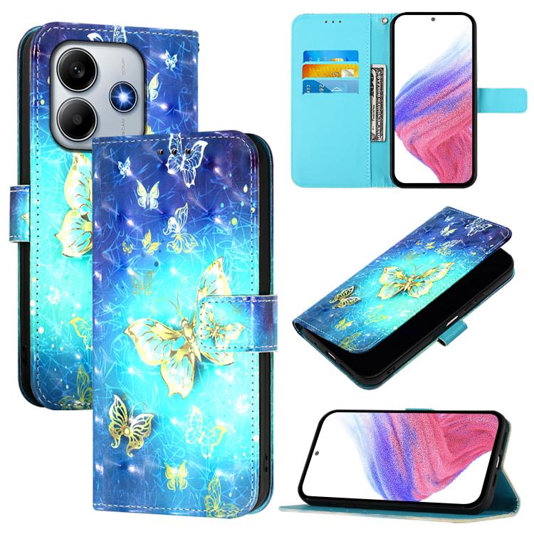 3D Painting Horizontal Flip Leather Phone Case, For Redmi 15a 5G, For Redmi Turbo 5 / Poco X8 Pro 5G, For Redmi 15 5G Global / 15 4G SEA 169mm, For Redmi Turbo 4, For Redmi K80 / K80 Pro, For Redmi Note 14 Pro 4G, For Redmi Note 14 4G 163.25mm         ...