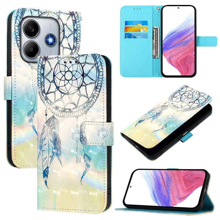 3D Painting Horizontal Flip Leather Phone Case, For Redmi 15a 5G, For Redmi Turbo 5 / Poco X8 Pro 5G, For Redmi 15 5G Global / 15 4G SEA 169mm, For Redmi Turbo 4, For Redmi K80 / K80 Pro, For Redmi Note 14 Pro 4G, For Redmi Note 14 4G 163.25mm         ...