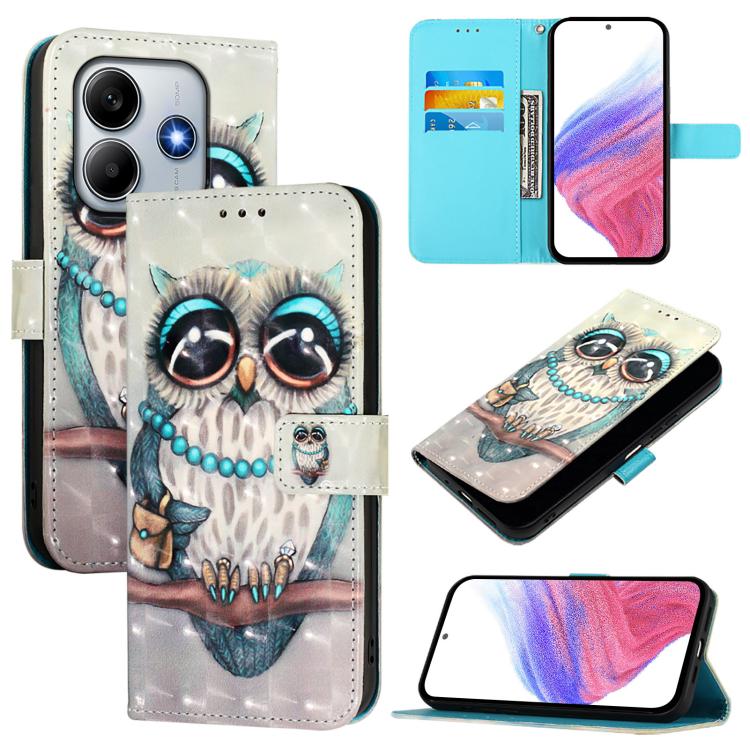 3D Painting Horizontal Flip Leather Phone Case, For Redmi 15a 5G, For Redmi Turbo 5 / Poco X8 Pro 5G, For Redmi 15 5G Global / 15 4G SEA 169mm, For Redmi Turbo 4, For Redmi K80 / K80 Pro, For Redmi Note 14 Pro 4G, For Redmi Note 14 4G 163.25mm         ...