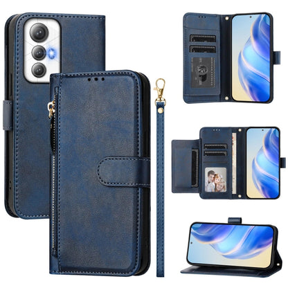 Multi-Card Slots Zipper Wallet Leather Phone Case, For Cubot A40, For Cubot P90, For Cubot A30, For Cubot A20, For Cubot Max 5, For Cubot A10, For Cubot Note 40, For Cubot P50