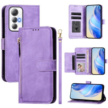 Multi-Card Slots Zipper Wallet Leather Phone Case, For Cubot A40, For Cubot P90, For Cubot A30, For Cubot A20, For Cubot Max 5, For Cubot A10, For Cubot Note 40, For Cubot P50
