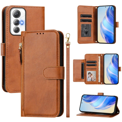 Multi-Card Slots Zipper Wallet Leather Phone Case, For Cubot A40, For Cubot P90, For Cubot A30, For Cubot A20, For Cubot Max 5, For Cubot A10, For Cubot Note 40, For Cubot P50