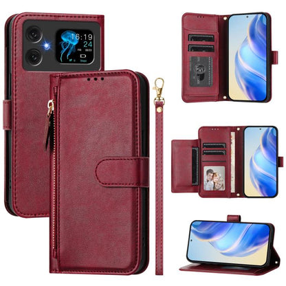 Multi-Card Slots Zipper Wallet Leather Phone Case, For Cubot A40, For Cubot P90, For Cubot A30, For Cubot A20, For Cubot Max 5, For Cubot A10, For Cubot Note 40, For Cubot P50