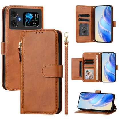 Multi-Card Slots Zipper Wallet Leather Phone Case, For Cubot A40, For Cubot P90, For Cubot A30, For Cubot A20, For Cubot Max 5, For Cubot A10, For Cubot Note 40, For Cubot P50