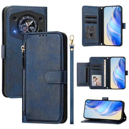Multi-Card Slots Zipper Wallet Leather Phone Case, For Cubot A40, For Cubot P90, For Cubot A30, For Cubot A20, For Cubot Max 5, For Cubot A10, For Cubot Note 40, For Cubot P50