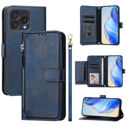 Multi-Card Slots Zipper Wallet Leather Phone Case, For Cubot A40, For Cubot P90, For Cubot A30, For Cubot A20, For Cubot Max 5, For Cubot A10, For Cubot Note 40, For Cubot P50