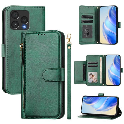 Multi-Card Slots Zipper Wallet Leather Phone Case, For Cubot A40, For Cubot P90, For Cubot A30, For Cubot A20, For Cubot Max 5, For Cubot A10, For Cubot Note 40, For Cubot P50