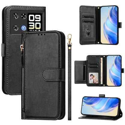 Multi-Card Slots Zipper Wallet Leather Phone Case, For Cubot A40, For Cubot P90, For Cubot A30, For Cubot A20, For Cubot Max 5, For Cubot A10, For Cubot Note 40, For Cubot P50