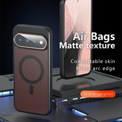 Armor MagSafe PC Hybrid TPU Phone Case, For Google Pixel 11 / 11 Pro, For Google Pixel 10a, For Google Pixel 10 Pro XL, For Google Pixel 9a, For Google Pixel 9 Pro XL, For Google Pixel 9 / 9 Pro