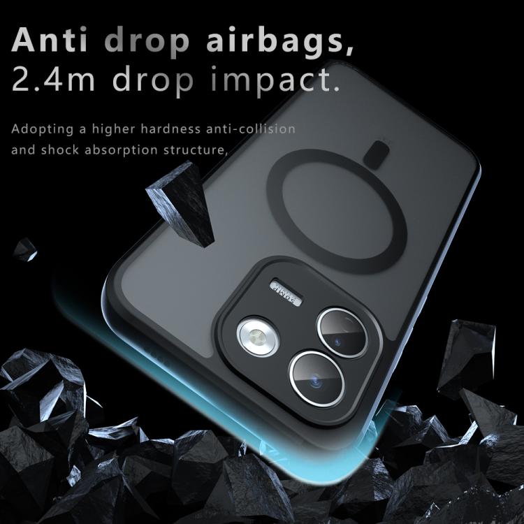 Armor MagSafe PC Hybrid TPU Phone Case, For Redmi Note 17 Pro Max 5G 163.4mm, For Redmi K100 Pro Max / Poco F9 Ultra, For Redmi 17 5G / 4G Global 170mm, For Redmi 17C 4G / 14C 4G, For Redmi K90 Max 5G, For Redmi Turbo 5 Max / Poco X8 Pro Max           ...