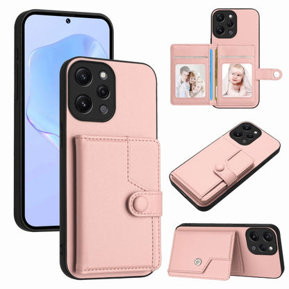 Button Card Bag RFID Anti-theft Phone Case, For Redmi Turbo 4 Pro / Xiaomi Poco F7, For Redmi A5 4G 171.7mm / Xiaomi Poco C71, For Redmi Note 13R / 13 4G, For Redmi Turbo 3, For Redmi A3 4G Global, For Redmi Note 13 Pro 4G Global                       ...