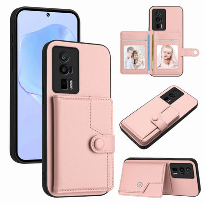 Button Card Bag RFID Anti-theft Phone Case, For Redmi Turbo 4 Pro / Xiaomi Poco F7, For Redmi A5 4G 171.7mm / Xiaomi Poco C71, For Redmi Note 13R / 13 4G, For Redmi Turbo 3, For Redmi A3 4G Global, For Redmi Note 13 Pro 4G Global                       ...