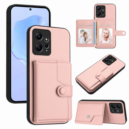 Button Card Bag RFID Anti-theft Phone Case, For Redmi Note 12S 4G Global, For Redmi Note 12 4G Global, For Redmi Note 12 Pro+ Global, For Redmi Note 12 Pro 5G Global, For Redmi Note 12 Pro Speed, For Redmi Note 12 5G Global, For Redmi 12C / 11A        ...