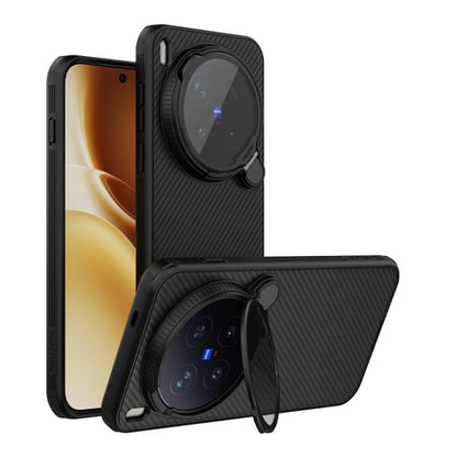 Black PC phone case with MagSafe-style camera lens shield and cutout