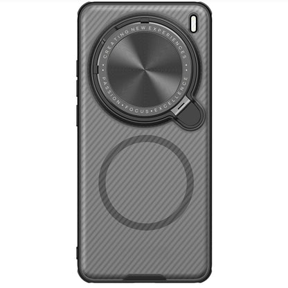 NILLKIN CamShield MagSafe phone case back, textured gray with camera protection