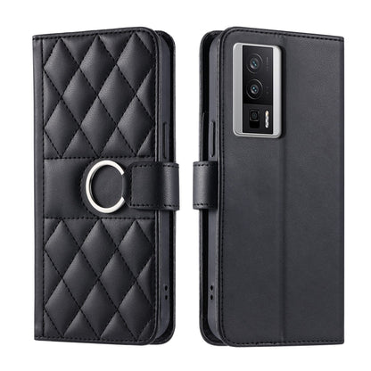 Ring Buckle Rhombic Leather Phone Case, For Redmi A7 Pro 4G / 5G / Poco C81, For Redmi 15a 5G / R70 5G, For Redmi Note 15 Pro+ Global 163.3mm, For Redmi Note 15 4G / 5G Global 164mm, For Redmi Note 15 Pro 4G Global 163.2mm                              ...