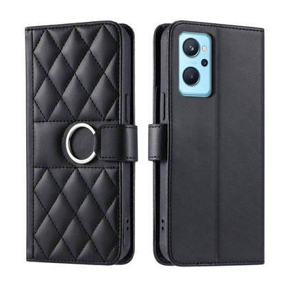Ring Buckle Rhombic Leather Phone Case, For Realme 15T 5G, For Realme 15 / 15 Pro 5G, For Realme 14 5G, For Realme 14 Pro+, For Realme 14 Pro, For Realme 13+ 5G Global, For Realme 13 Pro+ 5G Global, For Realme 12+ 5G Global                             ...