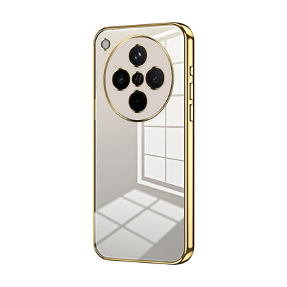 Transparent Plating Fine Hole Phone Case, For OPPO Find X8 Ultra, For OPPO A5 Pro 5G Global, For OPPO Find X8, For OPPO Find X8 Pro