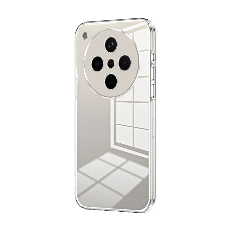 Transparent Plating Fine Hole Phone Case, For OPPO Find X8 Ultra, For OPPO A5 Pro 5G Global, For OPPO Find X8, For OPPO Find X8 Pro