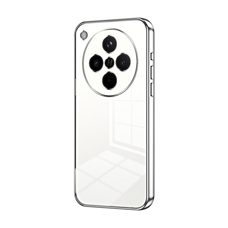 Transparent Plating Fine Hole Phone Case, For OPPO Find X8 Ultra, For OPPO A5 Pro 5G Global, For OPPO Find X8, For OPPO Find X8 Pro
