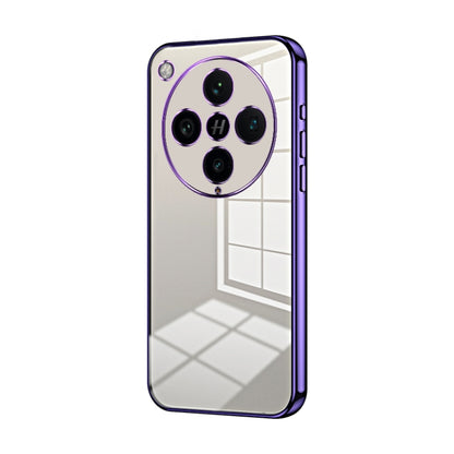 Transparent Plating Fine Hole Phone Case, For OPPO Find X8 Ultra, For OPPO A5 Pro 5G Global, For OPPO Find X8, For OPPO Find X8 Pro