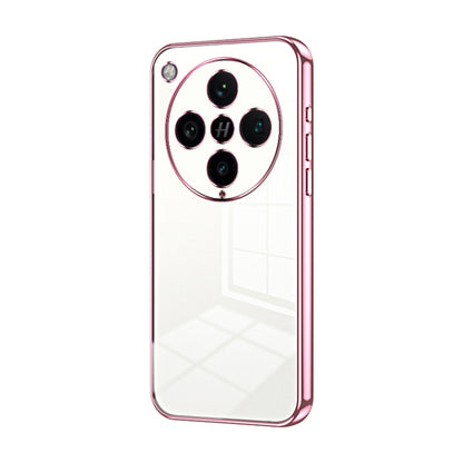 Transparent Plating Fine Hole Phone Case, For OPPO Find X8 Ultra, For OPPO A5 Pro 5G Global, For OPPO Find X8, For OPPO Find X8 Pro