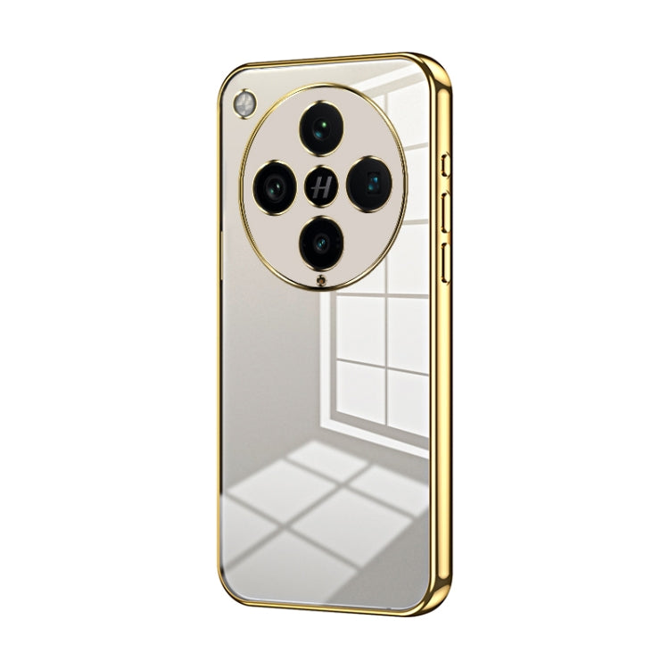 Transparent Plating Fine Hole Phone Case, For OPPO Find X8 Ultra, For OPPO A5 Pro 5G Global, For OPPO Find X8, For OPPO Find X8 Pro