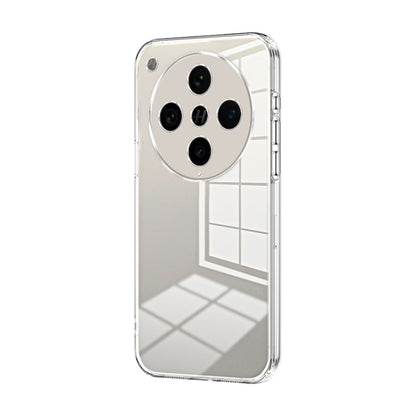 Transparent Plating Fine Hole Phone Case, For OPPO Find X8 Ultra, For OPPO A5 Pro 5G Global, For OPPO Find X8, For OPPO Find X8 Pro
