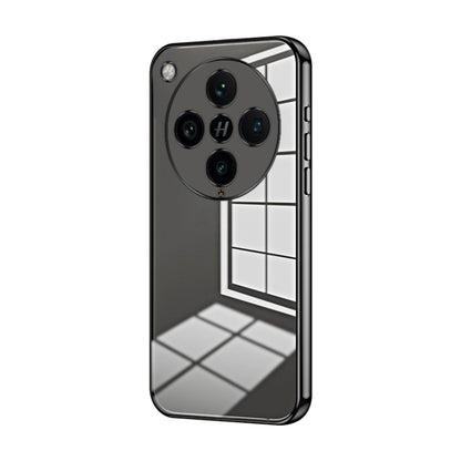 Transparent Plating Fine Hole Phone Case, For OPPO Find X8 Ultra, For OPPO A5 Pro 5G Global, For OPPO Find X8, For OPPO Find X8 Pro