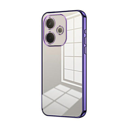Transparent Plating Fine Hole Phone Case, For OPPO Find X8 Ultra, For OPPO A5 Pro 5G Global, For OPPO Find X8, For OPPO Find X8 Pro