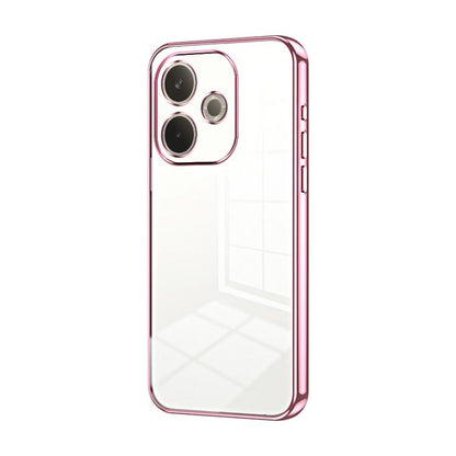 Transparent Plating Fine Hole Phone Case, For OPPO Find X8 Ultra, For OPPO A5 Pro 5G Global, For OPPO Find X8, For OPPO Find X8 Pro