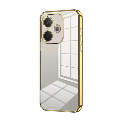 Transparent Plating Fine Hole Phone Case, For OPPO Find X8 Ultra, For OPPO A5 Pro 5G Global, For OPPO Find X8, For OPPO Find X8 Pro