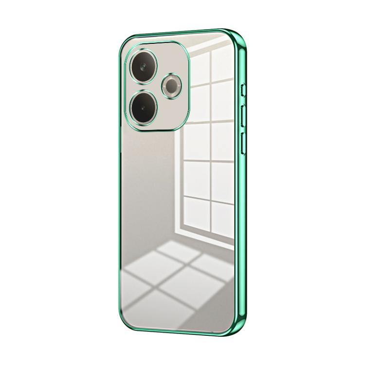Transparent Plating Fine Hole Phone Case, For OPPO Find X8 Ultra, For OPPO A5 Pro 5G Global, For OPPO Find X8, For OPPO Find X8 Pro