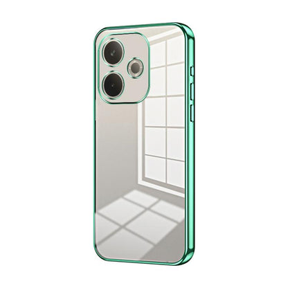 Transparent Plating Fine Hole Phone Case, For OPPO Find X8 Ultra, For OPPO A5 Pro 5G Global, For OPPO Find X8, For OPPO Find X8 Pro
