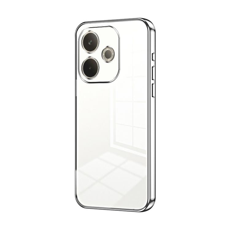 Transparent Plating Fine Hole Phone Case, For OPPO Find X8 Ultra, For OPPO A5 Pro 5G Global, For OPPO Find X8, For OPPO Find X8 Pro
