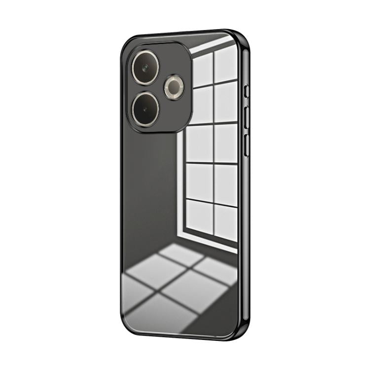 Transparent Plating Fine Hole Phone Case, For OPPO Find X8 Ultra, For OPPO A5 Pro 5G Global, For OPPO Find X8, For OPPO Find X8 Pro