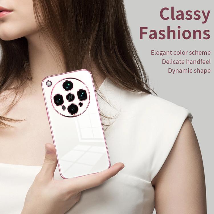 Transparent Plating Fine Hole Phone Case, For OPPO Find X8 Ultra, For OPPO A5 Pro 5G Global, For OPPO Find X8, For OPPO Find X8 Pro