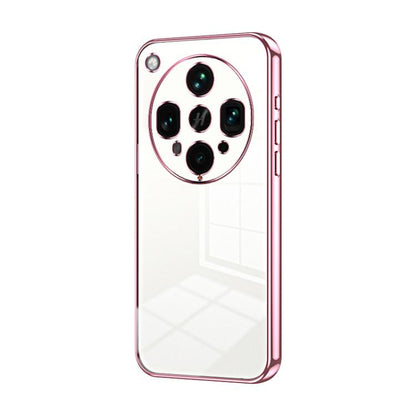 Transparent Plating Fine Hole Phone Case, For OPPO Find X8 Ultra, For OPPO A5 Pro 5G Global, For OPPO Find X8, For OPPO Find X8 Pro